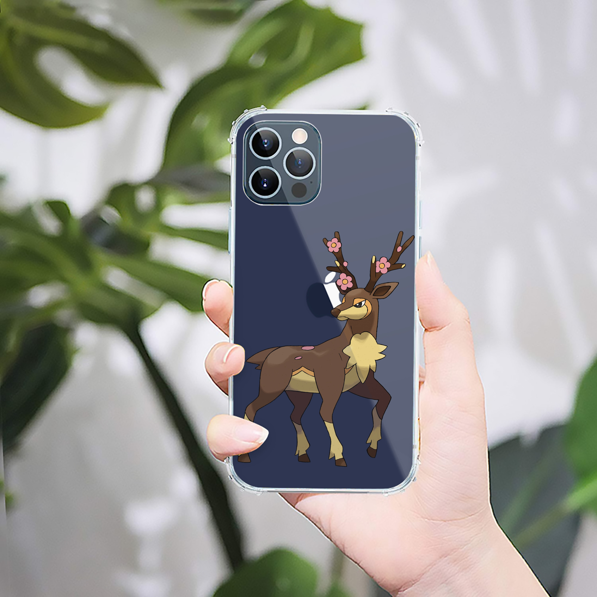 （画像用） ポケットモンスター Pokémon 【iPhone 12シリーズ対応】透明スマホケース（クリアソフトケース）